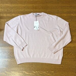 Zara Soft Blush Knit Sweater